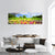 Tulips & Spring Meadow Panoramic Canvas Wall Art-3 Piece-25" x 08"-Tiaracle