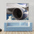 Turbine Motor Of An Airplane Canvas Wall Art-4 Horizontal-Gallery Wrap-34" x 24"-Tiaracle