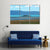 Turquoise Blue Lake In Argentino Canvas Wall Art-3 Horizontal-Gallery Wrap-37" x 24"-Tiaracle
