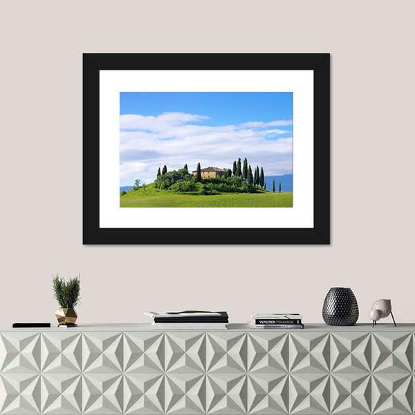 Tuscany House 02 Canvas Wall Art-3 Horizontal-Gallery Wrap-25" x 16"-Tiaracle
