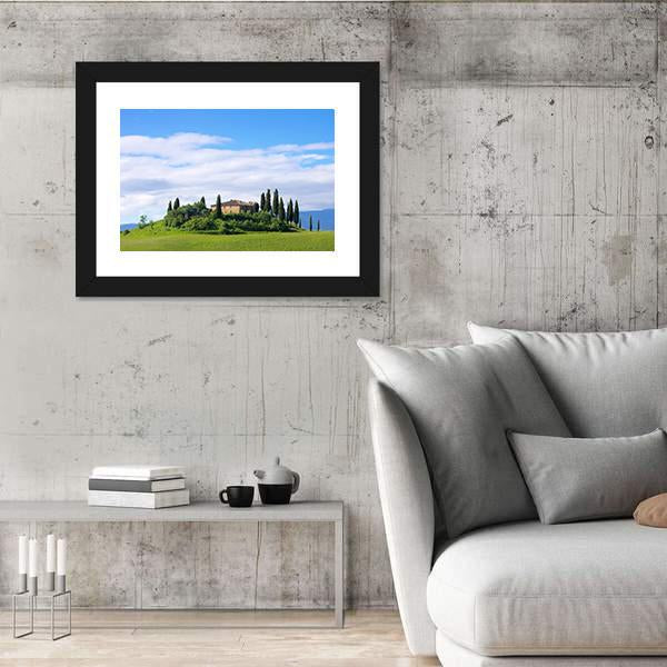 Tuscany House 02 Canvas Wall Art-3 Horizontal-Gallery Wrap-25" x 16"-Tiaracle