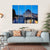 Tv Tower View In Berlin Canvas Wall Art-4 Horizontal-Gallery Wrap-34" x 24"-Tiaracle