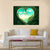 Two Trees Forming A Heart Canvas Wall Art-4 Square-Gallery Wrap-17" x 17"-Tiaracle