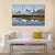 Typical Arctic Summer Landscape Canvas Wall Art-1 Piece-Gallery Wrap-48" x 32"-Tiaracle