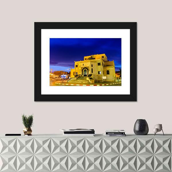 Typical Buildings In Algeria Canvas Wall Art-3 Horizontal-Gallery Wrap-25" x 16"-Tiaracle