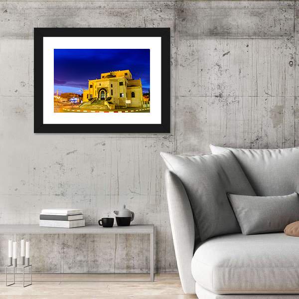 Typical Buildings In Algeria Canvas Wall Art-3 Horizontal-Gallery Wrap-25" x 16"-Tiaracle