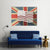 UK Flag With The US Canvas Wall Art-1 Piece-Gallery Wrap-36" x 24"-Tiaracle