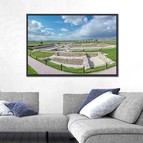 Ulpiana Historic Place In Kosovo Panoramic Canvas Wall Art-1 Piece-36" x 12"-Tiaracle