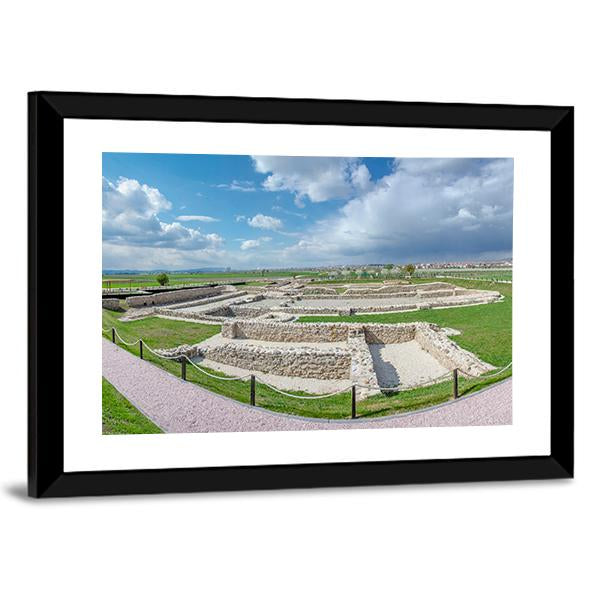 Ulpiana Historic Place In Kosovo Panoramic Canvas Wall Art-1 Piece-36" x 12"-Tiaracle