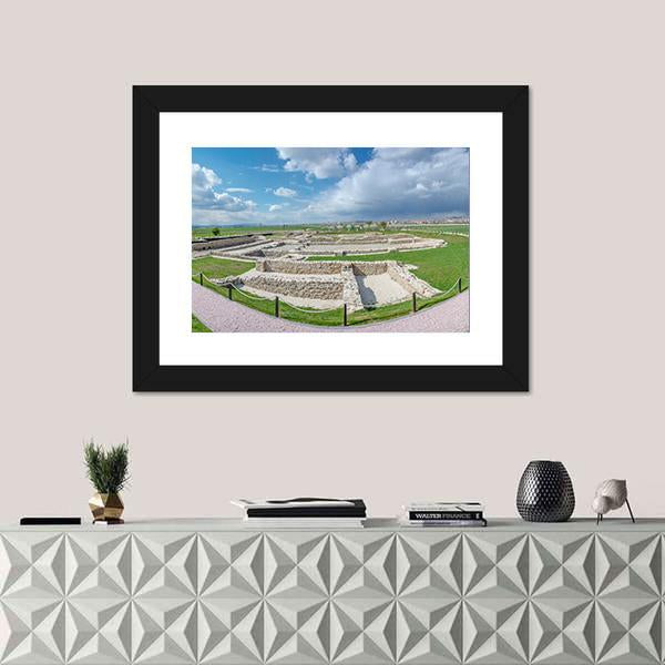 Ulpiana Historic Place In Kosovo Panoramic Canvas Wall Art-1 Piece-36" x 12"-Tiaracle