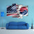 United States & South Korea Flag Canvas Wall Art-4 Pop-Gallery Wrap-50" x 32"-Tiaracle