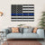 United States Of America Flag Canvas Wall Art-4 Horizontal-Gallery Wrap-34" x 24"-Tiaracle