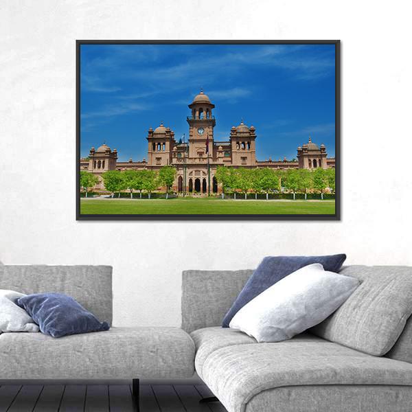 University Of Peshawar In Pakistan Panoramic Canvas Wall Art-1 Piece-36" x 12"-Tiaracle
