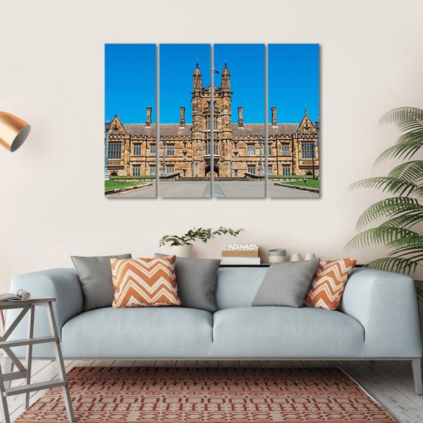 University Of Sydney Canvas Wall Art-4 Horizontal-Gallery Wrap-34" x 24"-Tiaracle