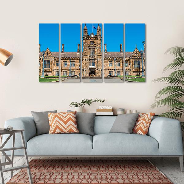 University Of Sydney Canvas Wall Art-4 Horizontal-Gallery Wrap-34" x 24"-Tiaracle