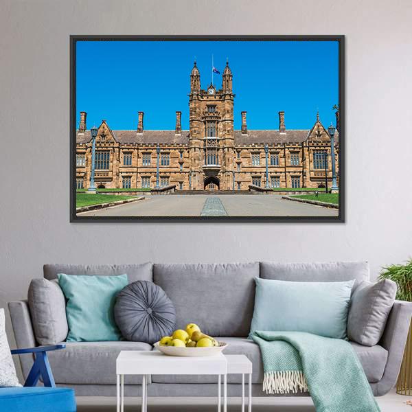 University Of Sydney Canvas Wall Art-3 Horizontal-Gallery Wrap-25" x 16"-Tiaracle