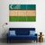 Uzbekistan Flag Canvas Wall Art-3 Horizontal-Gallery Wrap-37" x 24"-Tiaracle