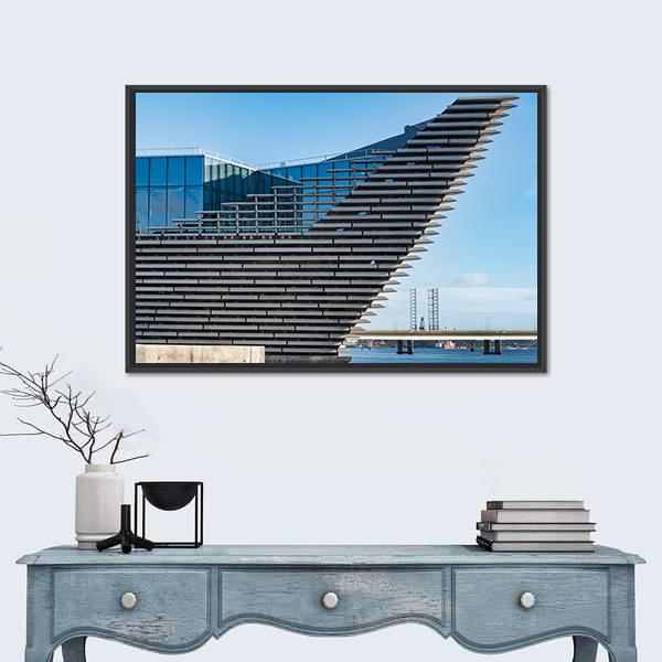 V&amp;A Museum Of Design Canvas Wall Art-1 Piece-Floating Frame-24" x 16"-Tiaracle