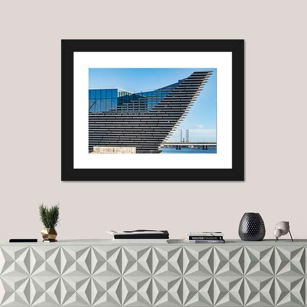V&amp;A Museum Of Design Canvas Wall Art-1 Piece-Framed Print-20" x 16"-Tiaracle