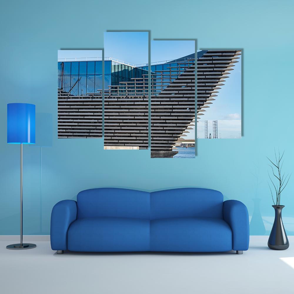 V&amp;A Museum Of Design Canvas Wall Art-4 Pop-Gallery Wrap-50" x 32"-Tiaracle