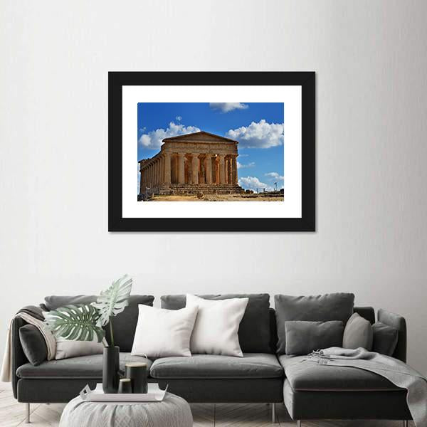 Valley Of The Temples Canvas Wall Art-1 Piece-Framed Print-20" x 16"-Tiaracle
