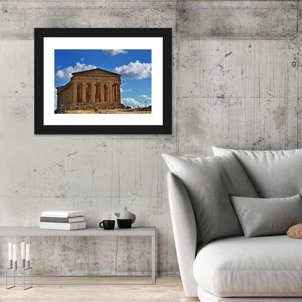 Valley Of The Temples Canvas Wall Art-3 Horizontal-Gallery Wrap-25" x 16"-Tiaracle