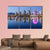 Vancouver At Night Canvas Wall Art-3 Horizontal-Gallery Wrap-37" x 24"-Tiaracle