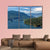 Vancouver Harbor With Mountains Canvas Wall Art-3 Horizontal-37" x 24"-Gallery Wrap-Tiaracle