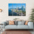 Vancouver Skyline Canvas Wall Art-4 Horizontal-Gallery Wrap-34" x 24"-Tiaracle