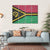 Vanuatu Flag Canvas Wall Art-1 Piece-Gallery Wrap-36" x 24"-Tiaracle