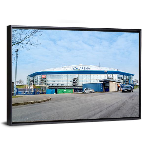 Veltins Arena Germany Canvas Wall Art-3 Horizontal-Gallery Wrap-25" x 16"-Tiaracle