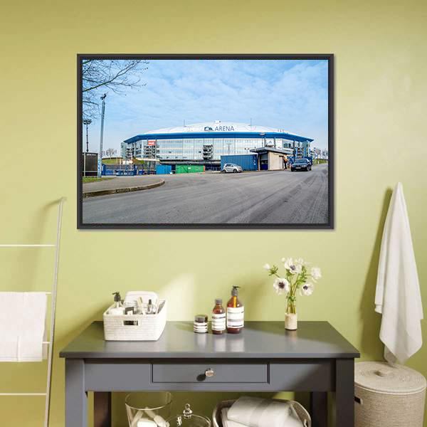 Veltins Arena Germany Canvas Wall Art-3 Horizontal-Gallery Wrap-25" x 16"-Tiaracle