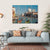 Venice Regata Storica Gondolas Canvas Wall Art-4 Horizontal-Gallery Wrap-34" x 24"-Tiaracle