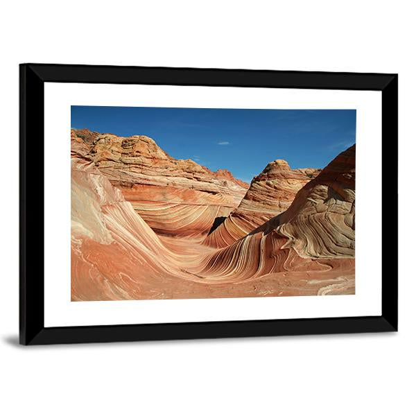 Vermilion Cliffs National Monument Canvas Wall Art-5 Horizontal-Gallery Wrap-22" x 12"-Tiaracle