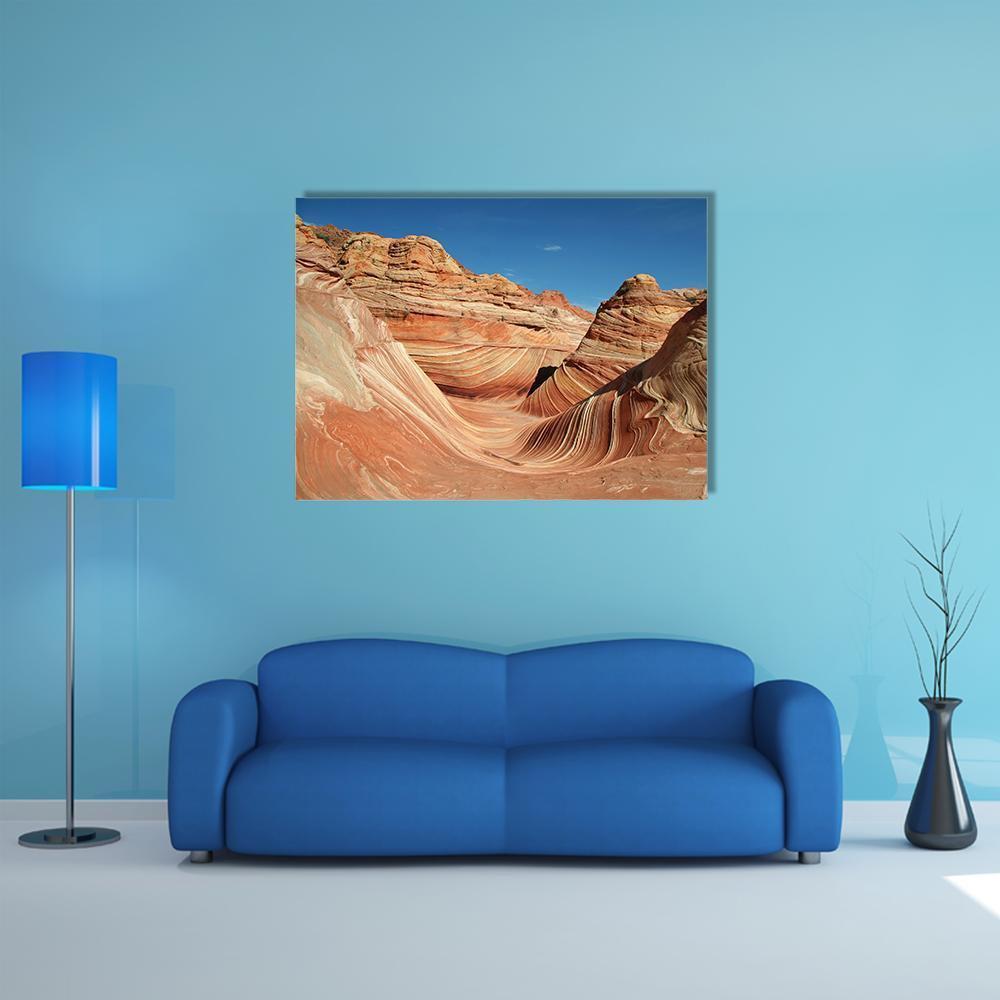 Vermilion Cliffs National Monument Canvas Wall Art-4 Horizontal-Gallery Wrap-34" x 24"-Tiaracle