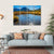 Vermilion Lake Canada Canvas Wall Art-4 Horizontal-Gallery Wrap-34" x 24"-Tiaracle