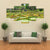 Victoria Amazonica Giant Water Lilies Canvas Wall Art-4 Pop-Gallery Wrap-50" x 32"-Tiaracle