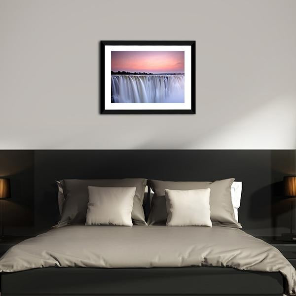 Victoria Falls Canvas Wall Art-3 Horizontal-Gallery Wrap-25" x 16"-Tiaracle