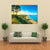 Vieste And Pizzomunno Beach View Canvas Wall Art-4 Horizontal-Gallery Wrap-34" x 24"-Tiaracle