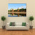 View From Moscow River On Kremlin Canvas Wall Art-4 Horizontal-Gallery Wrap-34" x 24"-Tiaracle