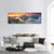 View From Reinebringen At Lofoten Islands Panoramic Canvas Wall Art-1 Piece-36" x 12"-Tiaracle