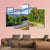 View Of A Footpath And Road In Mont Tremblant Canvas Wall Art-5 Pop-Gallery Wrap-47" x 32"-Tiaracle