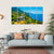 View Of A White Temple Situated At Son Marroig Canvas Wall Art-5 Horizontal-Gallery Wrap-22" x 12"-Tiaracle