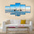 View Of Aircraft In Flight Canvas Wall Art-1 Piece-Gallery Wrap-48" x 32"-Tiaracle