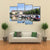 View Of Apsley Marina Canvas Wall Art-4 Pop-Gallery Wrap-50" x 32"-Tiaracle