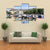 View Of Apsley Marina Canvas Wall Art-4 Pop-Gallery Wrap-50" x 32"-Tiaracle