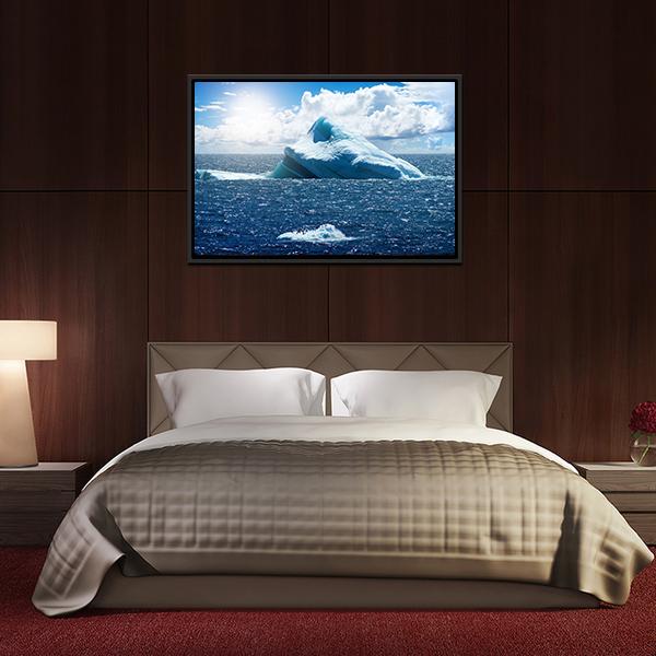 View Of Atlantic Ocean Panoramic Canvas Wall Art-1 Piece-36" x 12"-Tiaracle