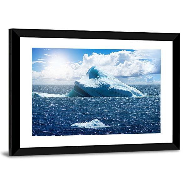 View Of Atlantic Ocean Panoramic Canvas Wall Art-1 Piece-36" x 12"-Tiaracle