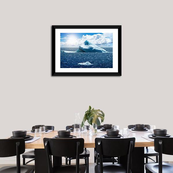 View Of Atlantic Ocean Panoramic Canvas Wall Art-1 Piece-36" x 12"-Tiaracle