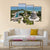 View Of Baha'i Temple And Wilmette Harbor Canvas Wall Art-4 Pop-Gallery Wrap-50" x 32"-Tiaracle